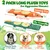 Fukumaru Jouets chien indestructibles avec bruisseur durable