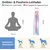 Yiankon Jouet Chien Pieuvre Peluche Couineur 100 cm Yiankon Jouet Chien Pieuvre Peluche Couineur 100 cm