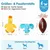 Yiankon Jouets Chien Peluche Canard Éléphant Couineur Yiankon Jouets Chien Peluche Canard Éléphant Couineur