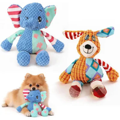 Yiankon Hundespielzeug Set Hund und Elefant Yiankon Hundespielzeug Set Hund und Elefant