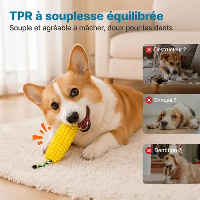 Yiankon Hunde Kauspielzeug langlebig