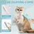 Yiankon Brosse auto-nettoyante pour chien bouton éjection Yiankon Brosse auto-nettoyante pour chien bouton éjection