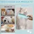 Yiankon Brosse auto-nettoyante pour chien bouton éjection Yiankon Brosse auto-nettoyante pour chien bouton éjection