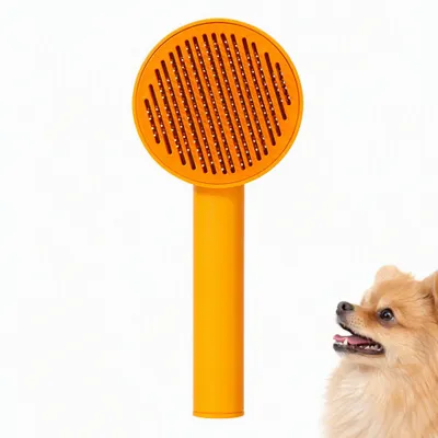 Fukumaru Selbstreinigende Slicker-Bürste Hund und Katze