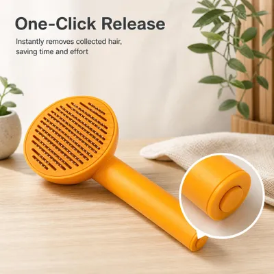 Fukumaru Brosse slicker auto-nettoyante chien et chat