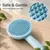 Fukumaru Brosse slicker peau sensible pour chien et chat