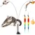 Yiankon Katzenangel Saugnapf Set, 2 Angeln, 5 Feder und Ballanhänger Yiankon Katzenangel Saugnapf Set, 2 Angeln, 5 Feder und Ballanhänger