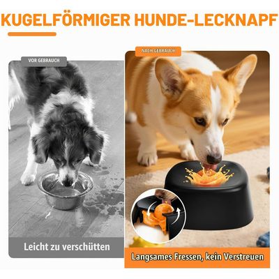 Yiankon chien distributeur lent bol pour liquides friandises
