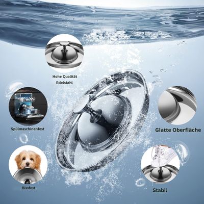Yiankon bol pour chiot acier inoxydable