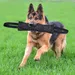 Fukumaru Nylon-Kaustab Hund mit Doppelgriff für Training