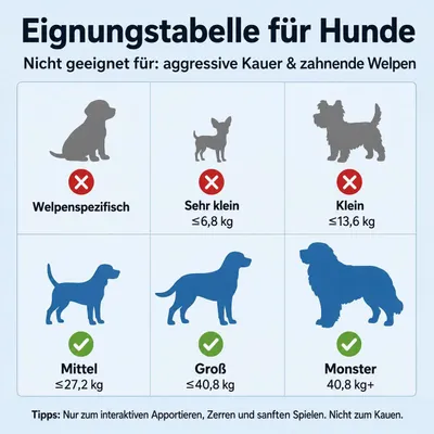 Yiankon Hundespielzeug 2er Set Regenbogen-Seilspielzeuge