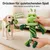 Yiankon Hundespielzeug aus Baumwollseil und Plüsch, Krokodil und Giraffe