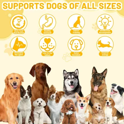 Fukumaru Balle de fouille chien avec friandises interactive
