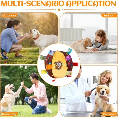 Fukumaru Jouet chien intelligent puzzle avec bruisseur interactif