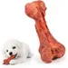 Yiankon Kauspielzeug Hund 15 cm Naturgummi Knochen