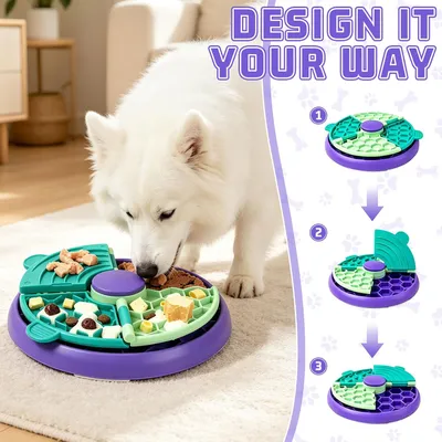Fukumaru Jouet chien intelligent anti-glouton slow feeder Fukumaru Jouet chien intelligent anti-glouton slow feeder