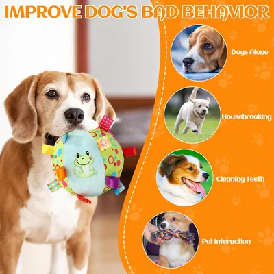 Fukumaru Jouet chien intelligent puzzle avec bruisseur interactif