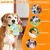 Fukumaru Jouet chien intelligent puzzle avec bruisseur interactif Fukumaru Jouet chien intelligent puzzle avec bruisseur interactif