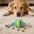 Fukumaru Balle interactive chien avec friandises TPR durable Fukumaru Balle interactive chien avec friandises TPR durable