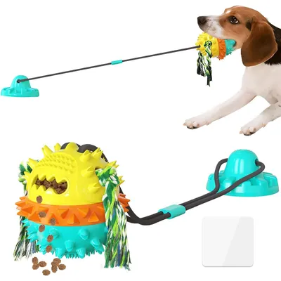 Fukumaru Jouet chien distributeur de friandises et nettoyage dents