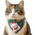 Fukumaru Weihnachts-Bandana für Katzen und Hunde, Schneemann Fukumaru Weihnachts-Bandana für Katzen und Hunde, Schneemann