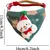 Fukumaru Weihnachts-Bandana für Katzen und Hunde, Schneemann Fukumaru Weihnachts-Bandana für Katzen und Hunde, Schneemann