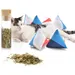 Canadian Cat Company Schmusekissen 6er-Set Katzenminze Pyramide XL