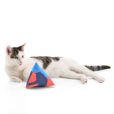 Canadian Cat Company Schmusekissen 6er-Set Katzenminze Pyramide XL