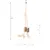 Canadian Cat Company Matatabi Doppel-Stick mit Federn & Kordel