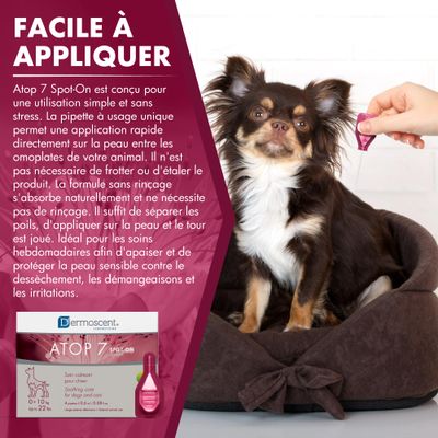 DERMOSCENT ATOP 7 — Spot-on apaisant Chiens & Chats 0