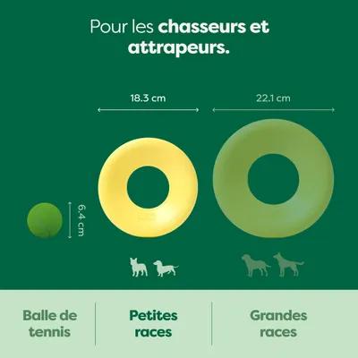 Earth Rated Flying Disc - Disque volant flottant pour chien et chiot Earth Rated Flying Disc - Disque volant flottant pour chien et chiot