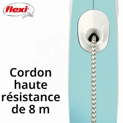 Trixie Flexi New Comfort - Laisse rétractable à cordon pour chien