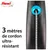 Flexi Black Design XS - Laisse à cordon pour petit chien, 3 m, noir/bleu Flexi Black Design XS - Laisse à cordon pour petit chien, 3 m, noir/bleu