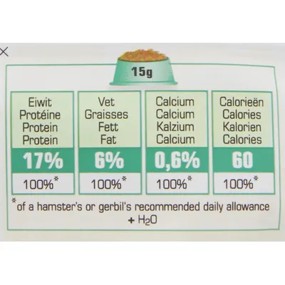 VERSELE-LAGA Complete — Aliment Hamsters et Gerbilles VERSELE-LAGA Complete — Aliment Hamsters et Gerbilles