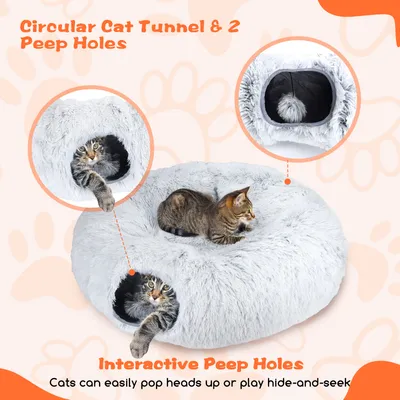Nobleza Gato Túnel para Gatos de Peluche
