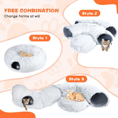 Nobleza Gato Túnel para Gatos de Peluche Nobleza Gato Túnel para Gatos de Peluche