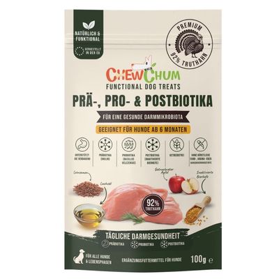 CHEWCHUM Hundesnacks Digestive Support