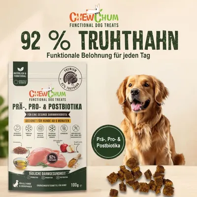 CHEWCHUM Hundesnacks Digestive Support