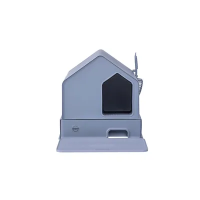 Quapas Cat Litter House Soft Grey Quapas Cat Litter House Soft Grey