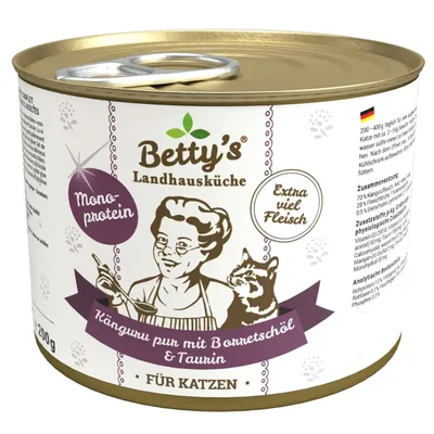 Betty's Landhausküche Cat - Dosen 6x200g Betty's Landhausküche Cat - Dosen 6x200g