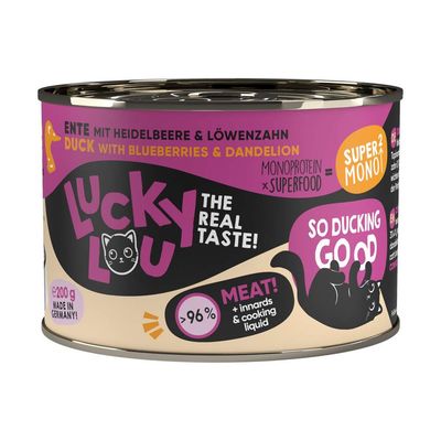 LuckyLou Cat - SuperMono² Dose 6x200g