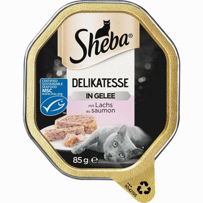 Sheba Schale Delikatesse in Gelee Geschnetzeltes 22x85g
