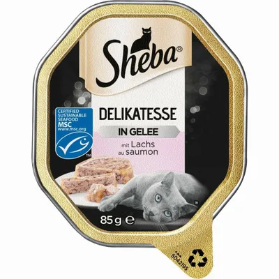 Sheba Schale Delikatesse in Gelee Geschnetzeltes 22x85g Sheba Schale Delikatesse in Gelee Geschnetzeltes 22x85g