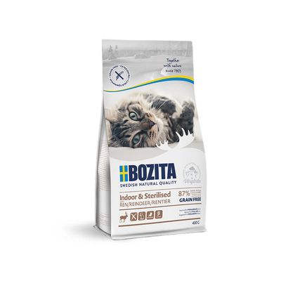 Bozita Katze Indoor & Sterilised Grainfree Reindeer