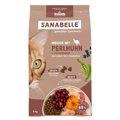 Sanabelle Indoor mit Perlhuhn Sanabelle Indoor mit Perlhuhn