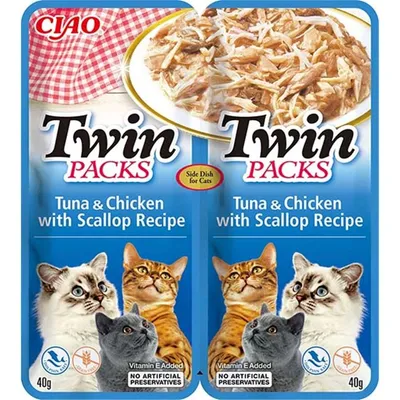 Inaba Cat Ciao TwinPack 12x2x40g Inaba Cat Ciao TwinPack 12x2x40g