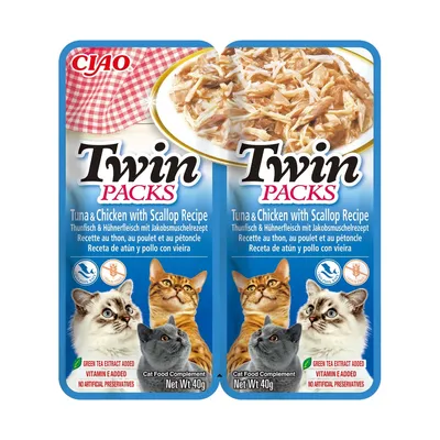 Inaba Cat Ciao TwinPack 12x2x40g