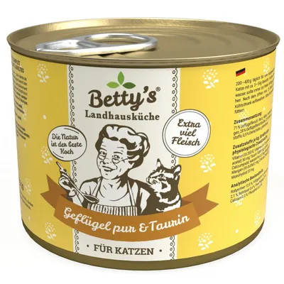Betty´s Landhausküche Katze 6x200gD Betty´s Landhausküche Katze 6x200gD