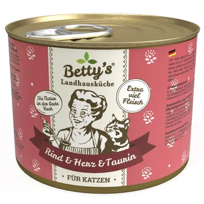 Betty´s Landhausküche Katze 6x200gD Betty´s Landhausküche Katze 6x200gD