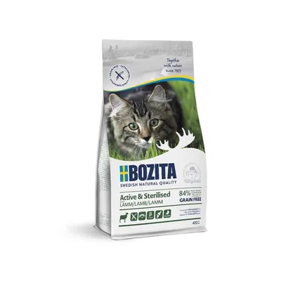 Bozita Cat - Active & Sterilised Grain free Lamb Bozita Cat - Active & Sterilised Grain free Lamb